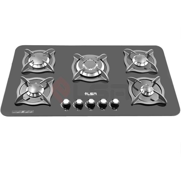 گاز شیشه ایی اجاق گاز السا استیل مدل g537