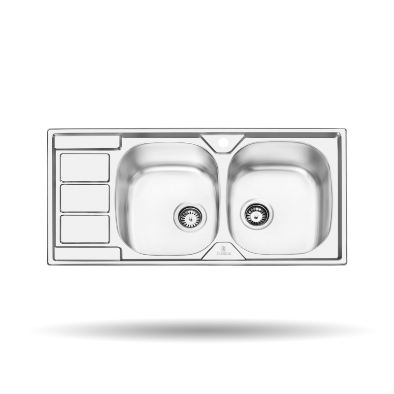 سینک پرنیان استیل مدل Ps 1217 توکار