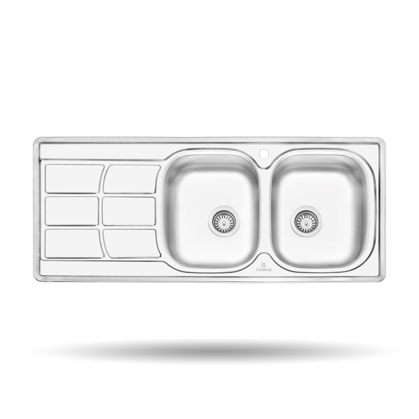 سینک پرنیان استیل مدل سینک PS2209 توکار