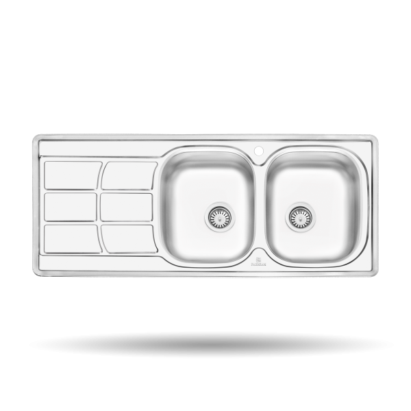 سینک پرنیان استیل مدل سینک PS2209 توکار