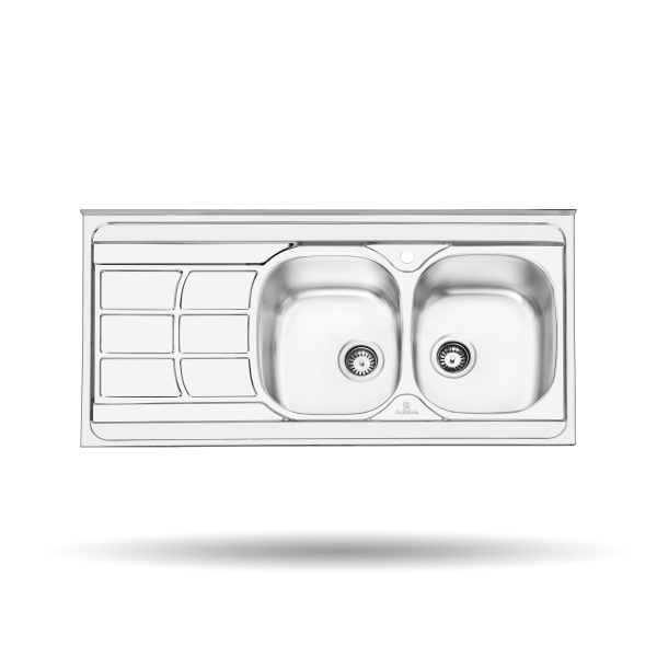 سینک پرنیان استیل مدل سینک PS1109 روکار