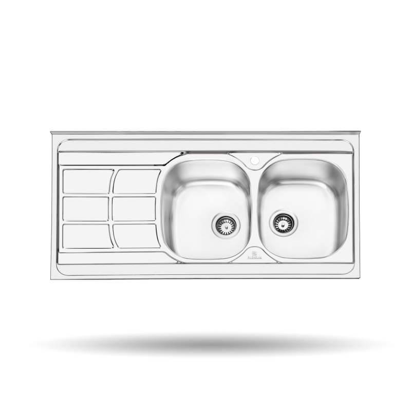 سینک پرنیان استیل مدل سینک PS1109 روکار