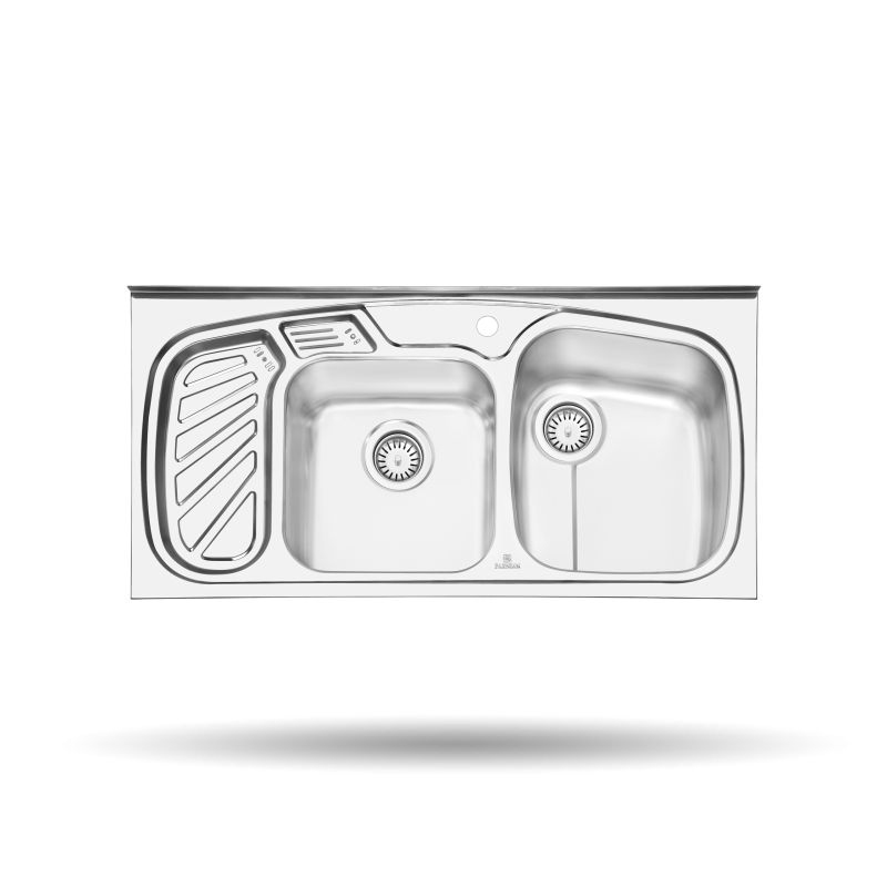 سینک پرنیان استیل مدل سینک PS1105 روکار