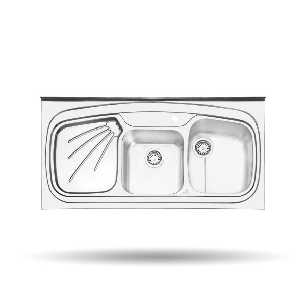 سینک پرنیان استیل مدل سینک PS1107 روکار