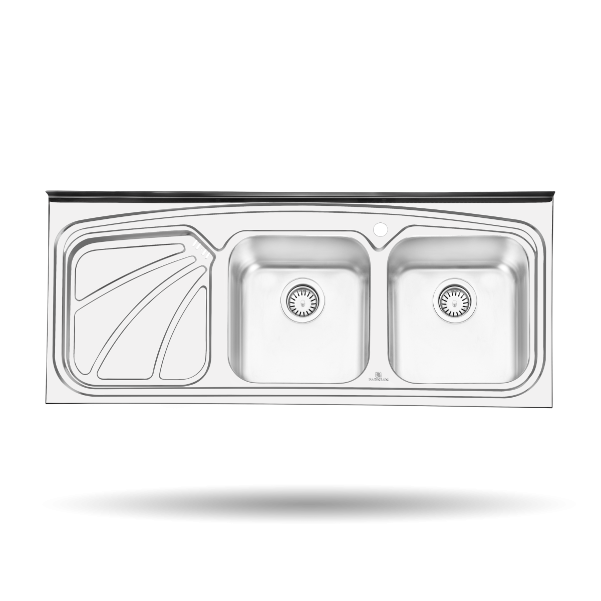 سینک پرنیان استیل مدل سینک PS1110 روکار
