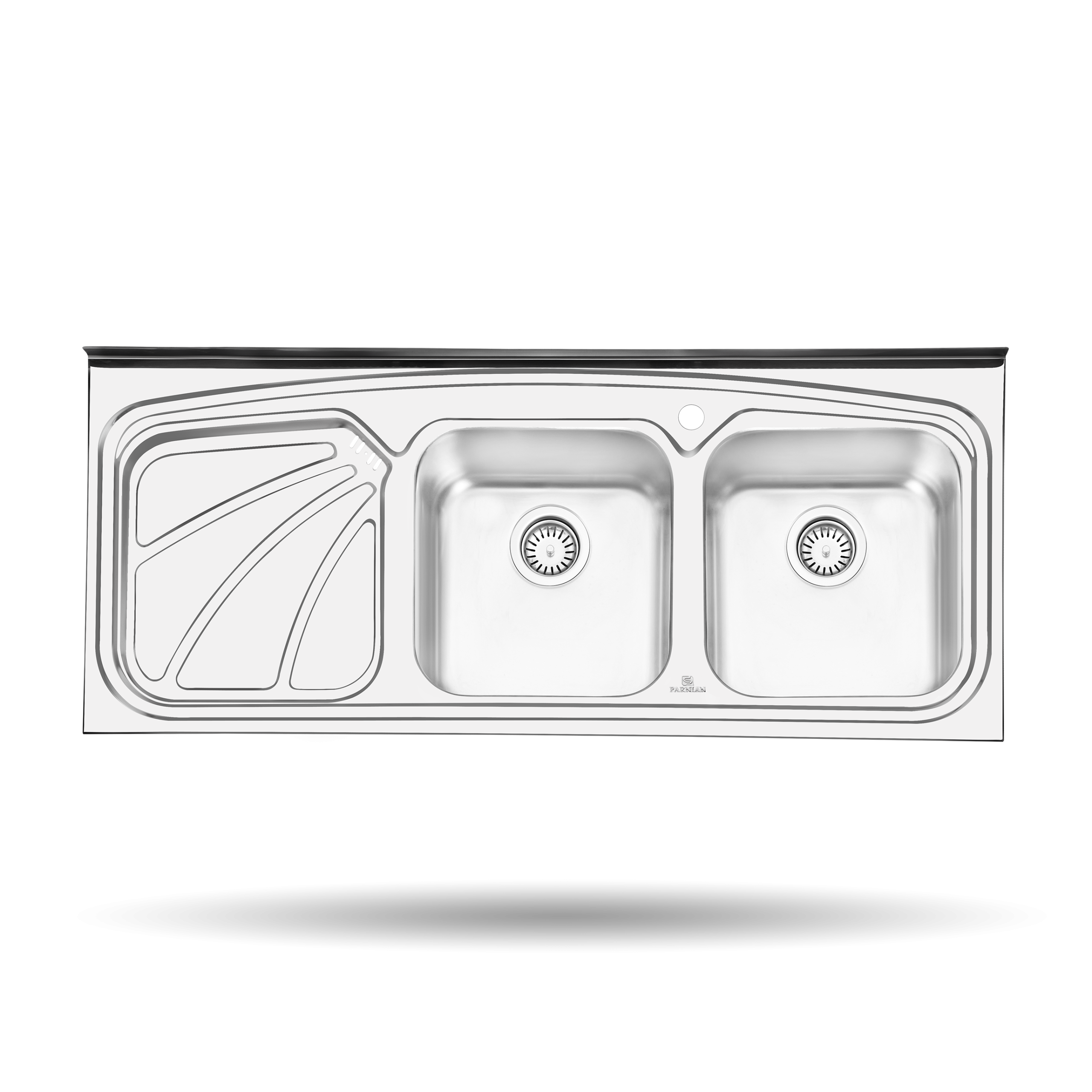 سینک پرنیان استیل مدل سینک PS1110 روکار