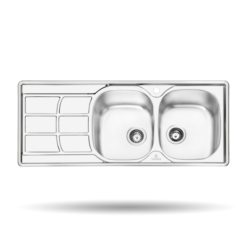 سینک پرنیان استیل مدل Ps 1209 توکار