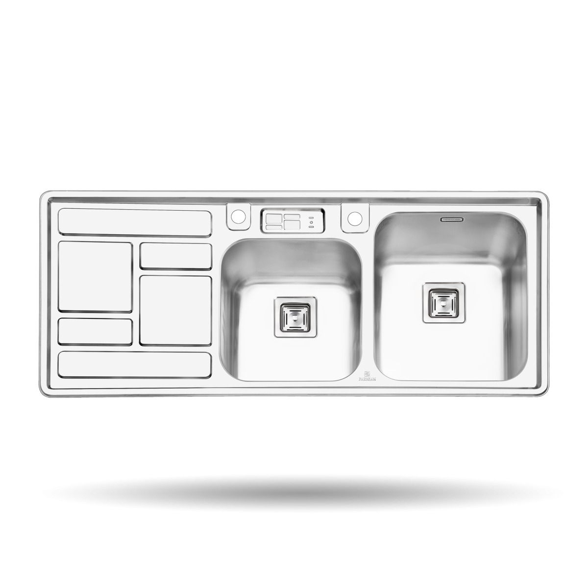 سینک پرنیان استیل مدل Ps 1211 توکار