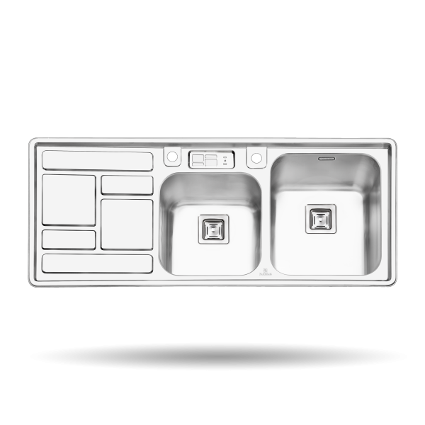 سینک پرنیان استیل مدل Ps 1211 توکار