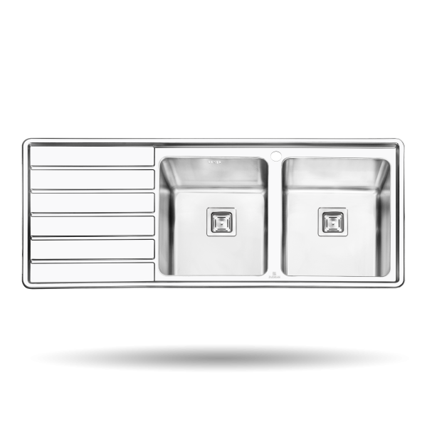 سینک پرنیان استیل مدل Ps 1214 توکار