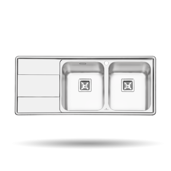 سینک پرنیان استیل مدل Ps 1215 توکار
