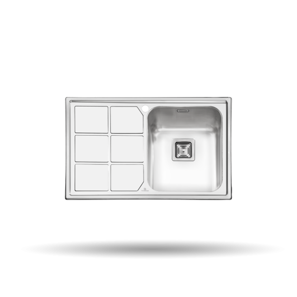 سینک پرنیان استیل مدل Ps 1218 توکار