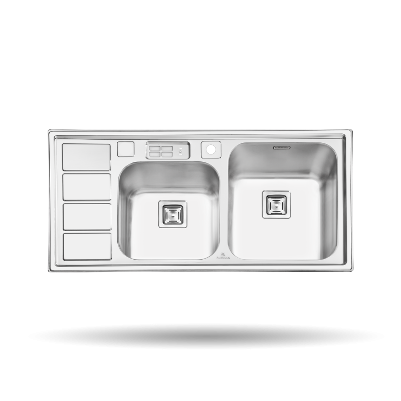 سینک پرنیان استیل مدل Ps 1220 توکار