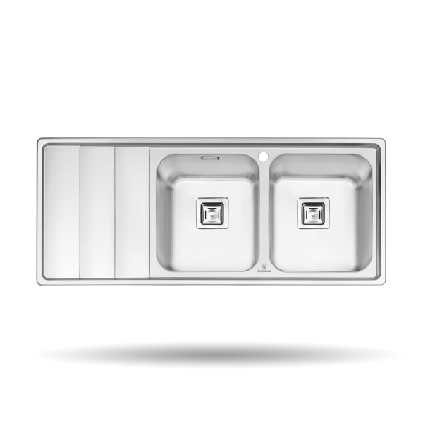 سینک پرنیان استیل مدل Ps 1221 توکار