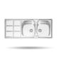 سینک پرنیان استیل مدل Ps 1224 توکار