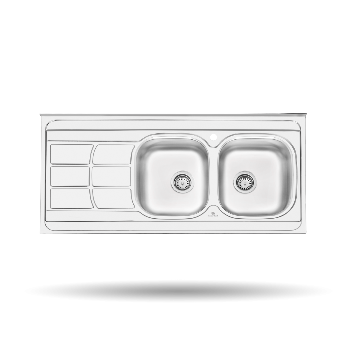 سینک پرنیان استیل مدل سینک PS2109 روکار
