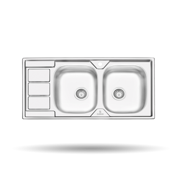 سینک پرنیان استیل مدل سینک PS2111 روکار