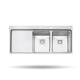 سینک پرنیان استیل مدل Ps 1227 توکار