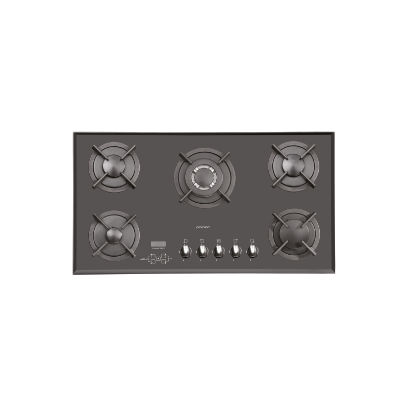 گاز شیشه ایی پرنیان استیل مدل PB5207D