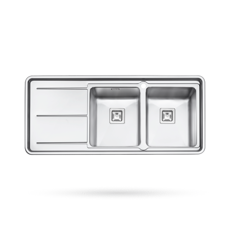 سینک پرنیان استیل مدل Ps 1225 توکار