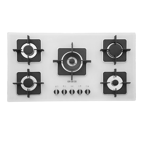 گاز شیشه ایی استیل البرز مدل G-5910 سفید